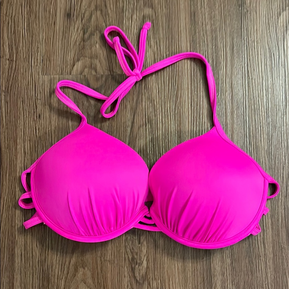 Vibrant Pink Bikini Top